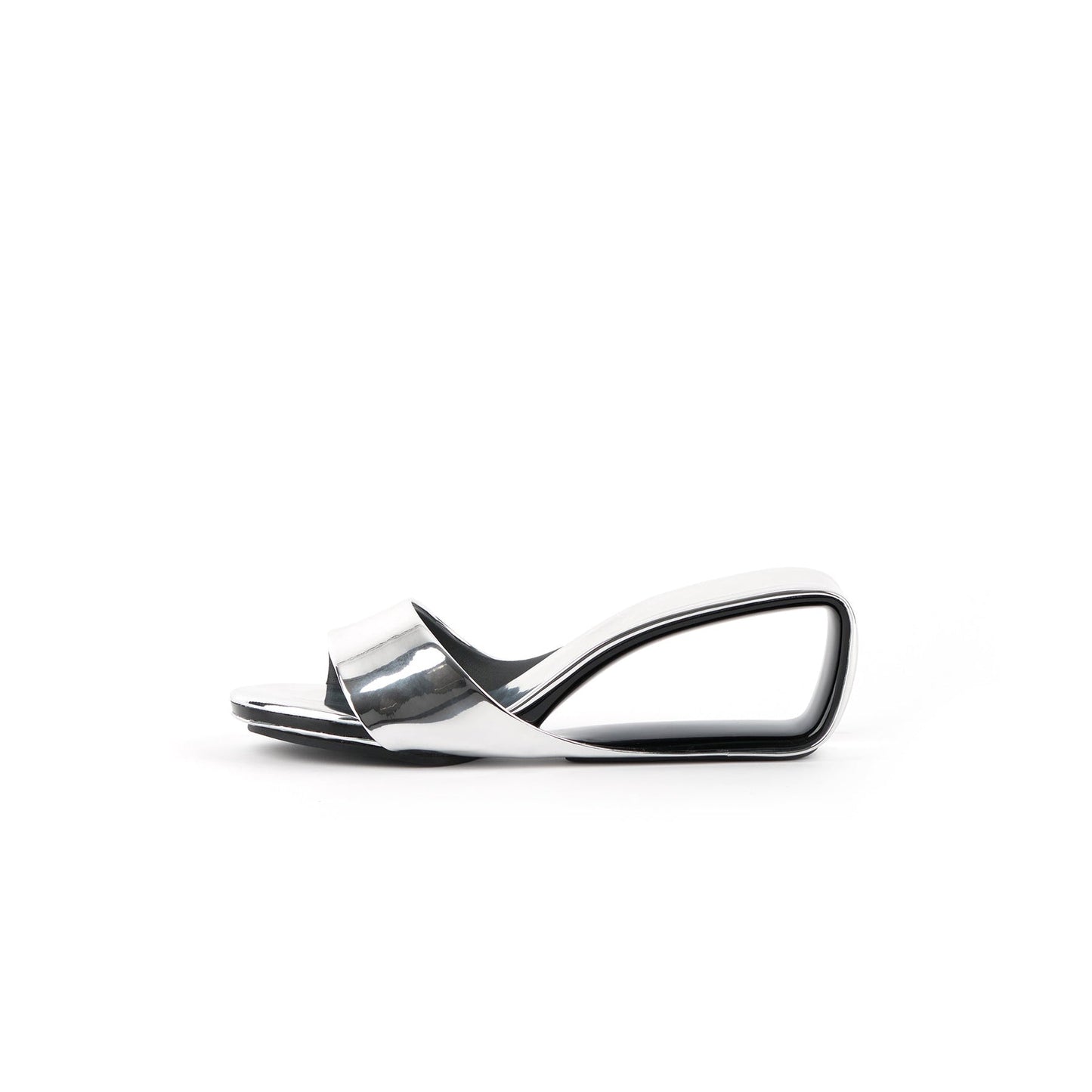 Hollow Low Heel Slip-On Mules-7
