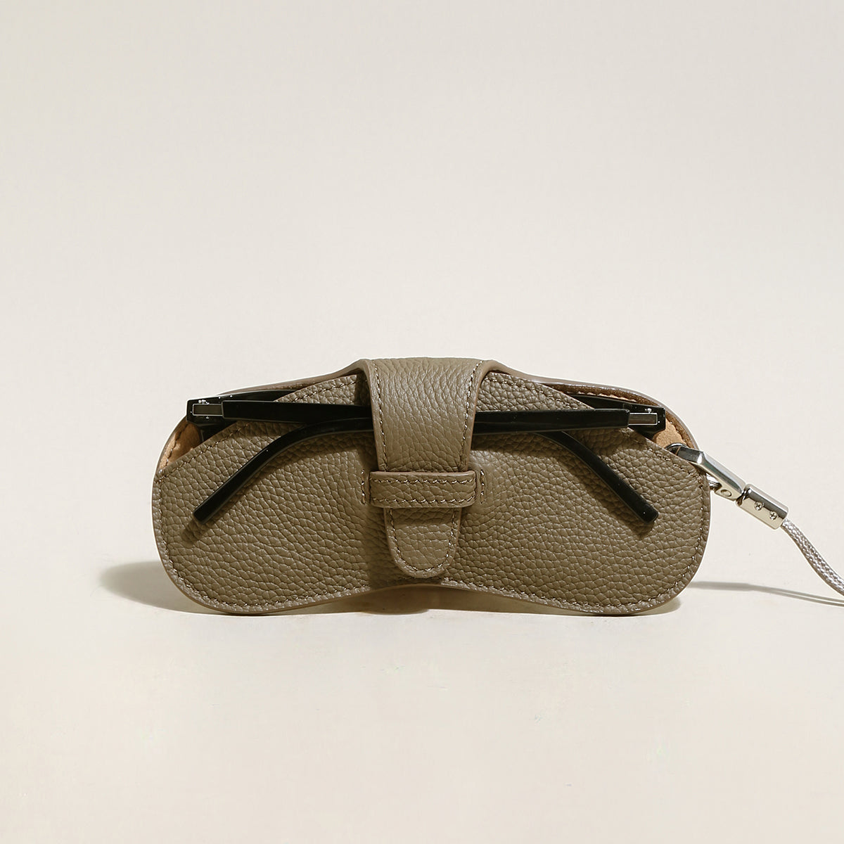 Leather Crafted Sunglasses Wrist Pouch-4