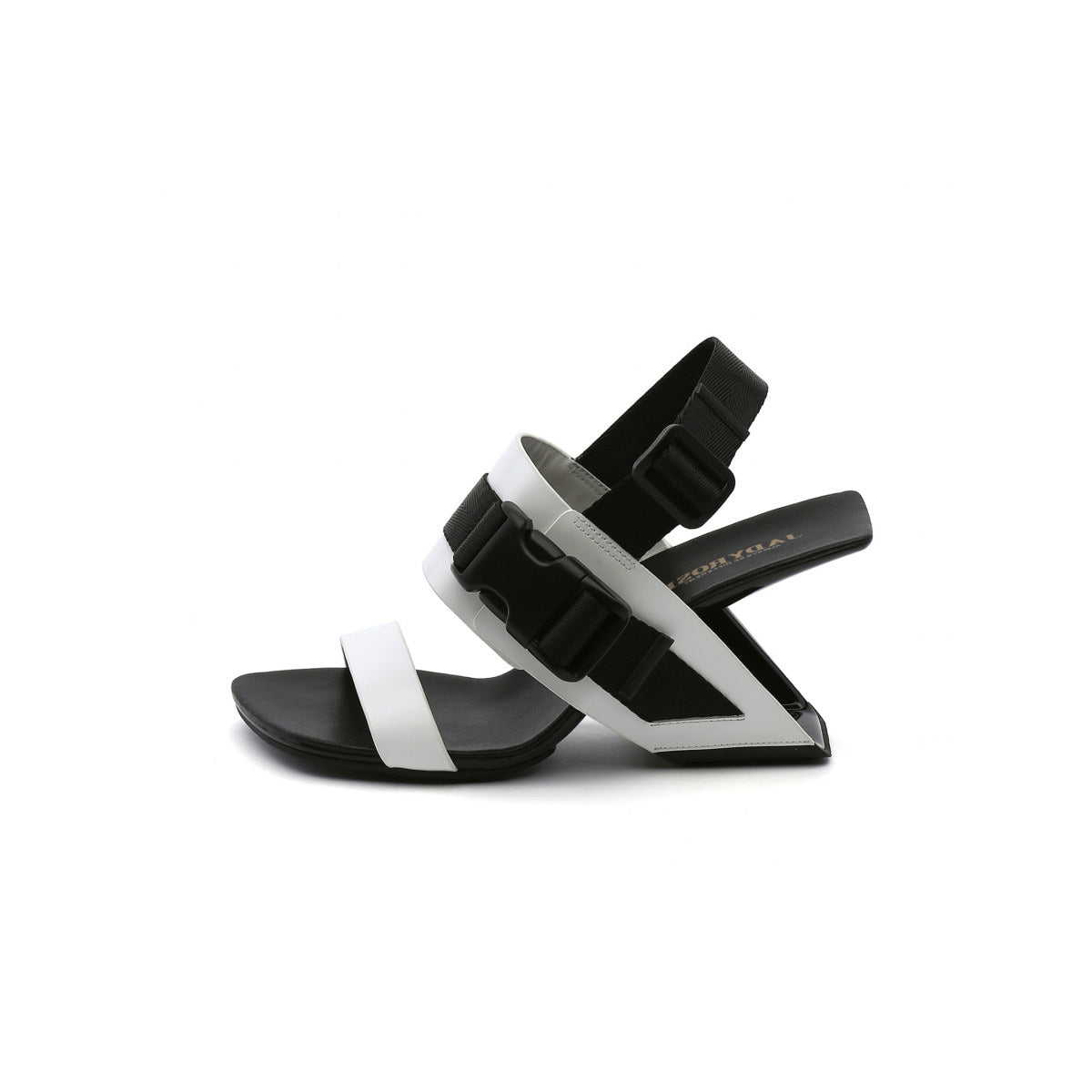 Multi-Strap Patent Open Toe Sandals-6