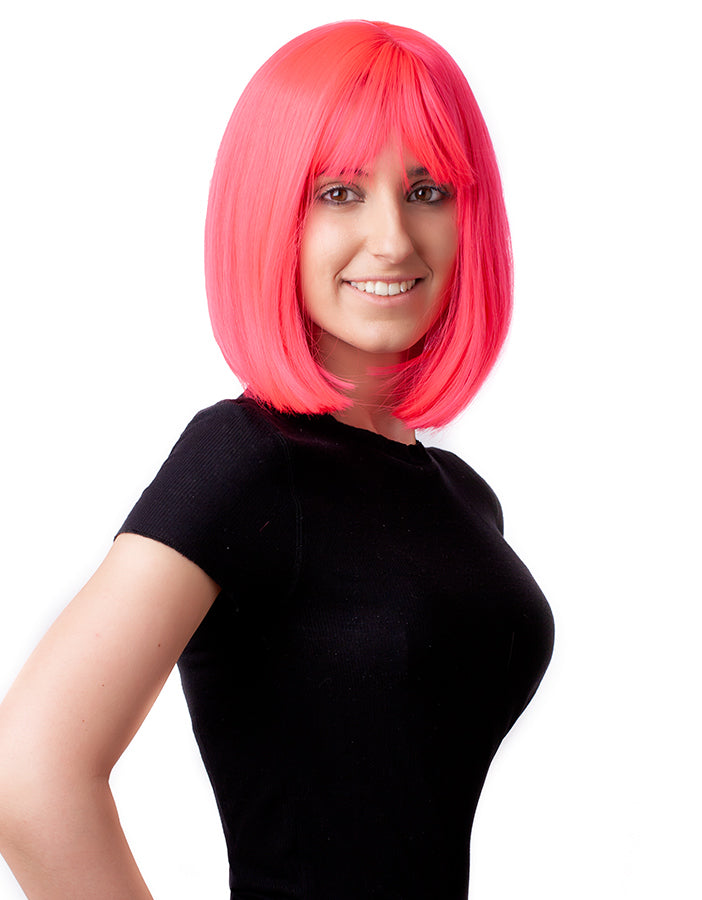 Paróka műhaj NIZZA Bob Pink AFROline-0