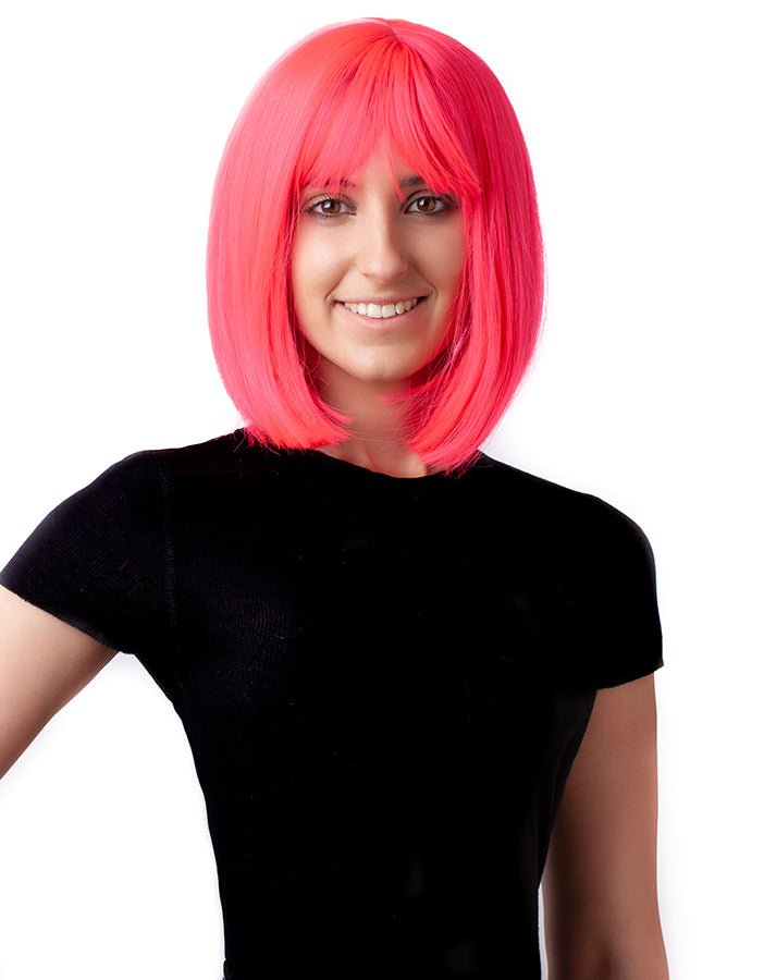 Paróka műhaj NIZZA Bob Pink AFROline-1