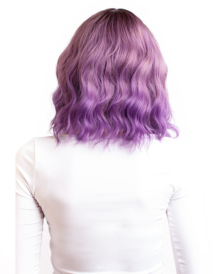 Paróka műhaj RIO Világoslila-ezüst Balayage AFROline-1