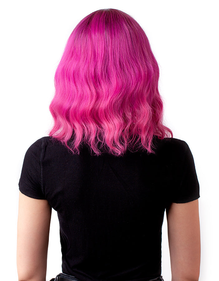 Paróka műhaj RIO Lila-Pink ombre AFROline-1