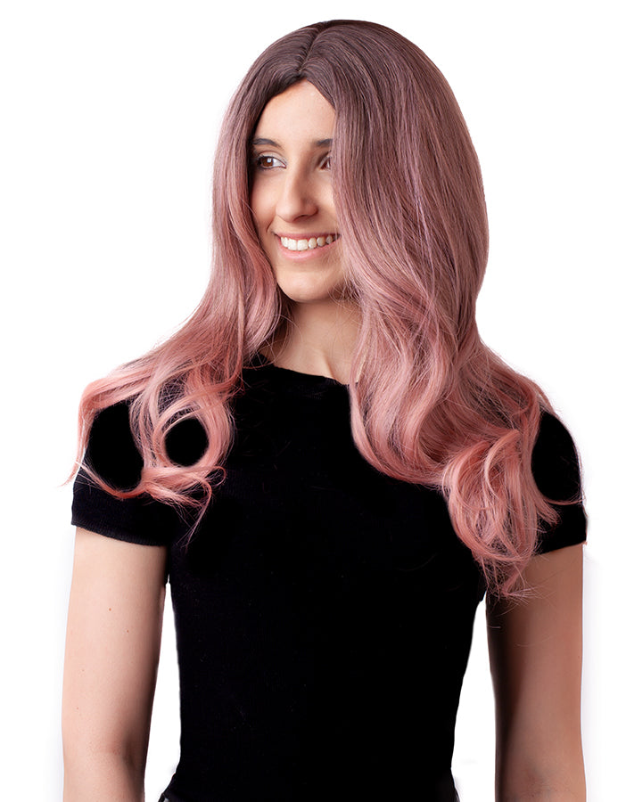 Paróka műhaj ZARAGOZA Rosegold ombre AFROline-1