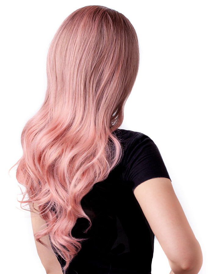 Paróka műhaj ZARAGOZA Rosegold ombre AFROline-4