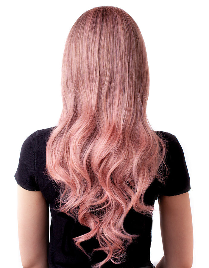 Paróka műhaj ZARAGOZA Rosegold ombre AFROline-0