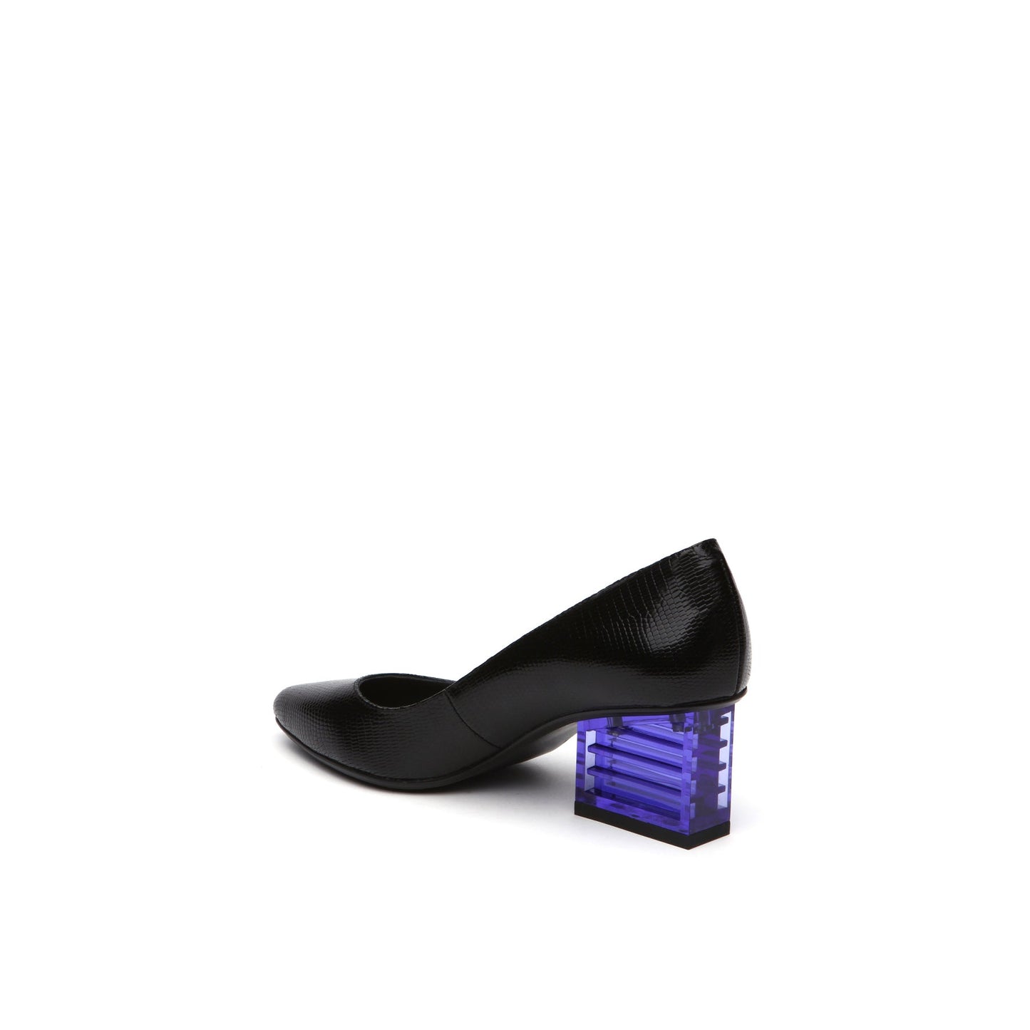 Pointed Toe Glass Block Heels-3
