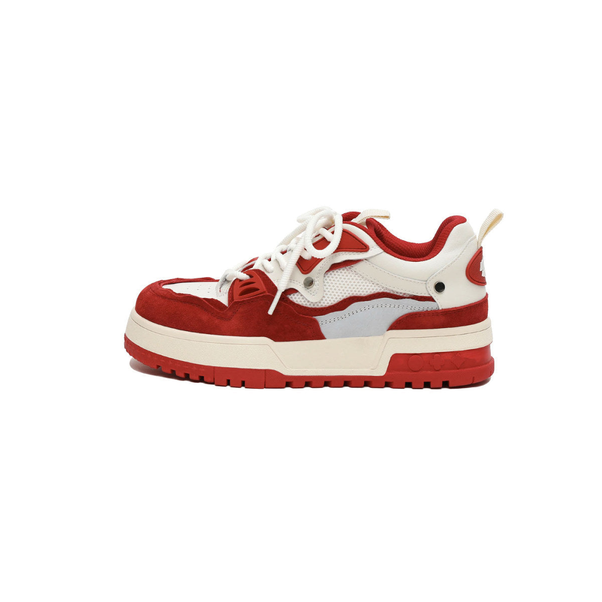 Reve Suede Trimmed Sneakers-4