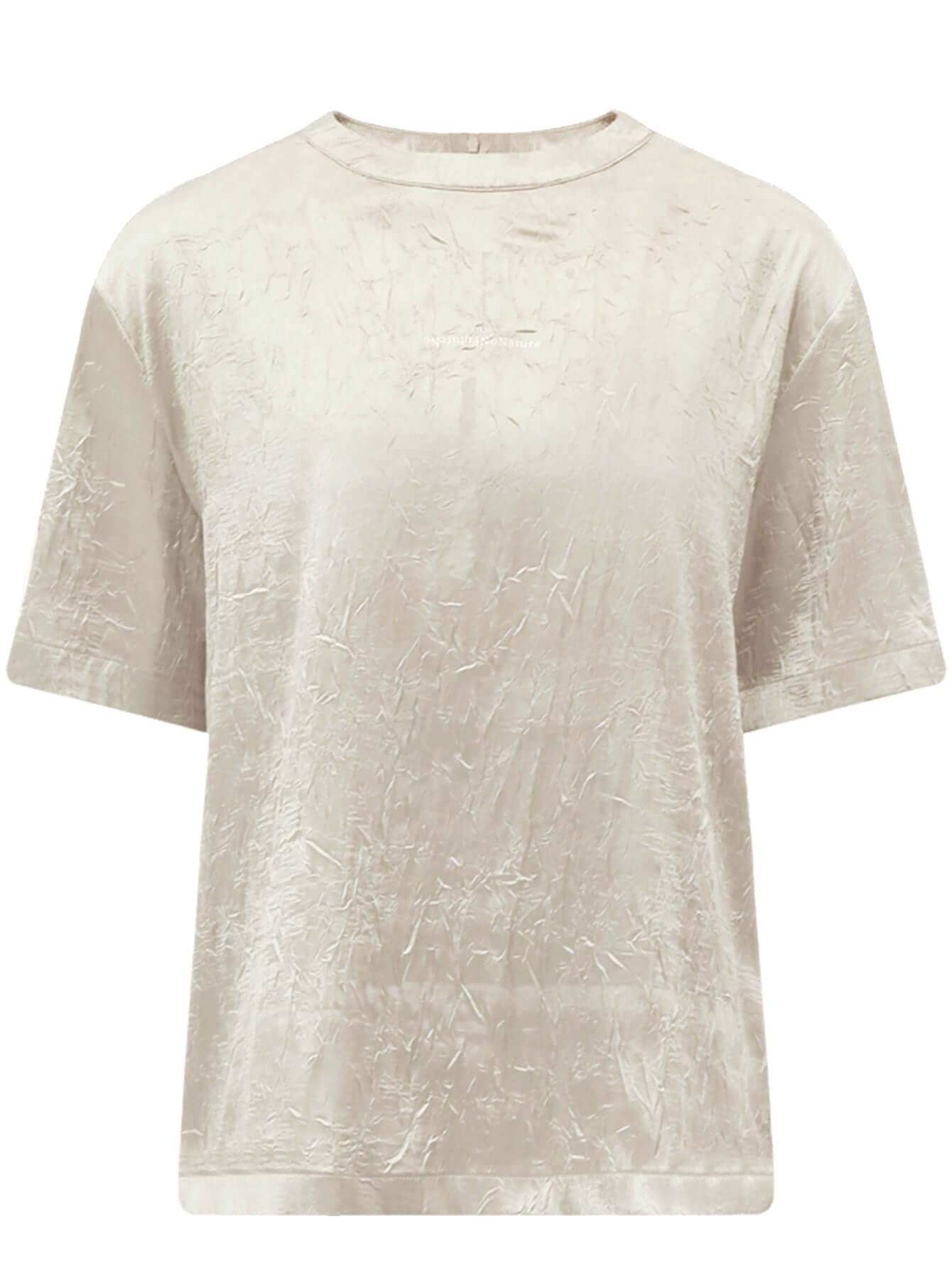 Satin Finish Apricot Tee-3