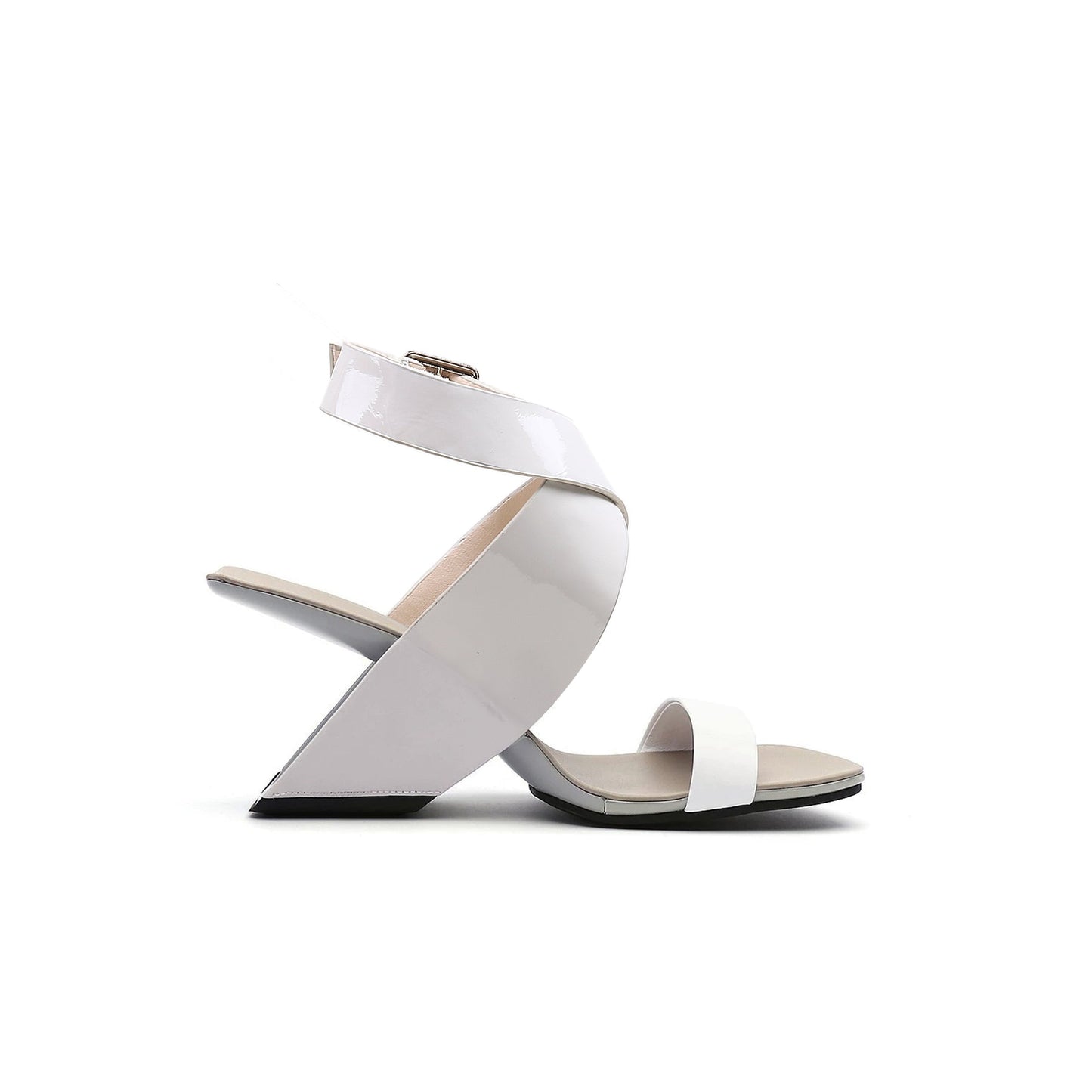 Timeless Ankle Strap Square Toe Sandals-2