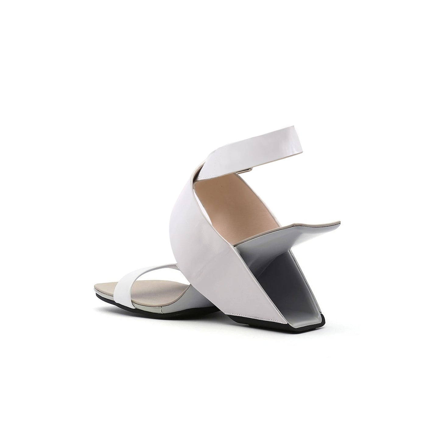 Timeless Ankle Strap Square Toe Sandals-3