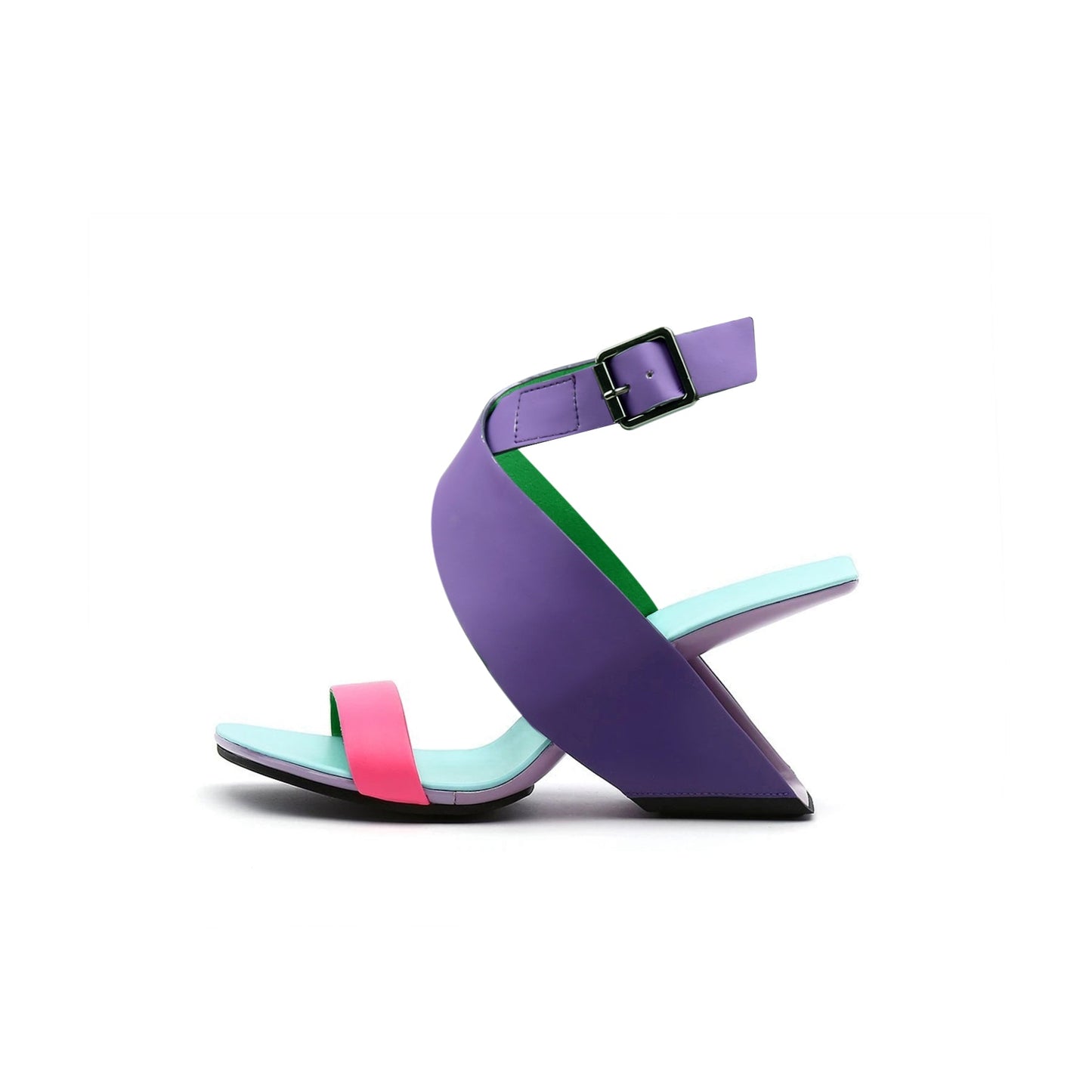 Timeless Ankle Strap Square Toe Sandals-6
