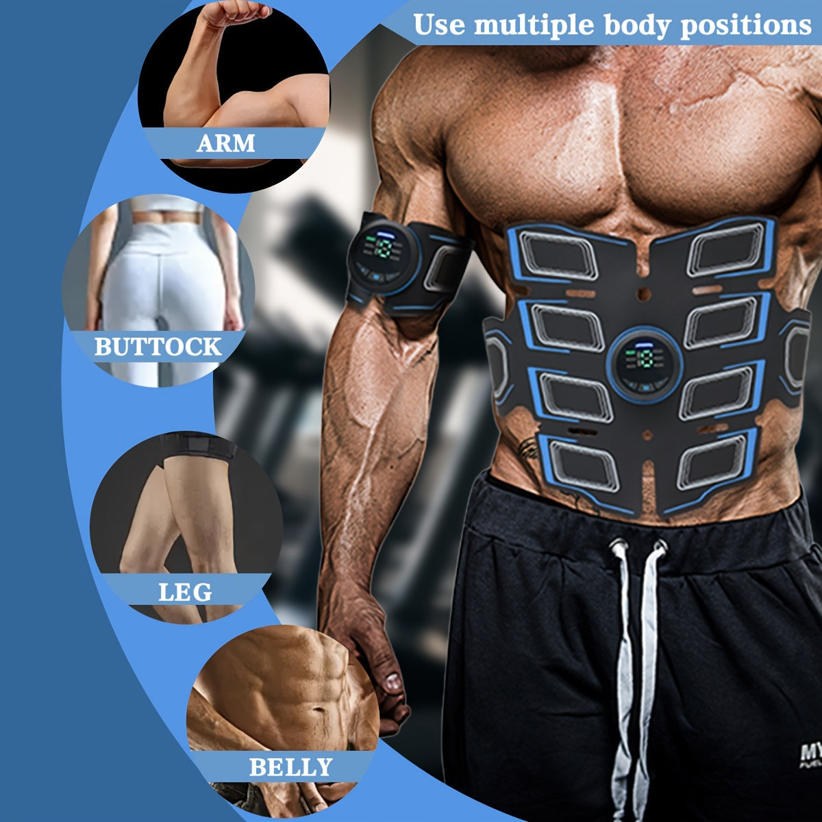 Muscle Stimulator EMS Trainer (6 Modes)-2