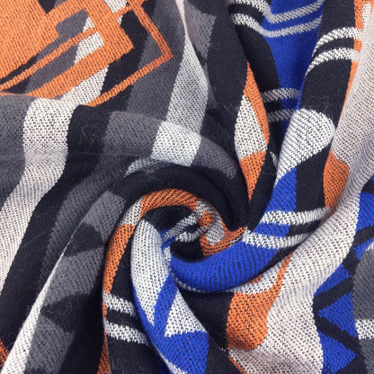 Women's Vintage Hooded Plaid Shawl Blanket Scarf-3