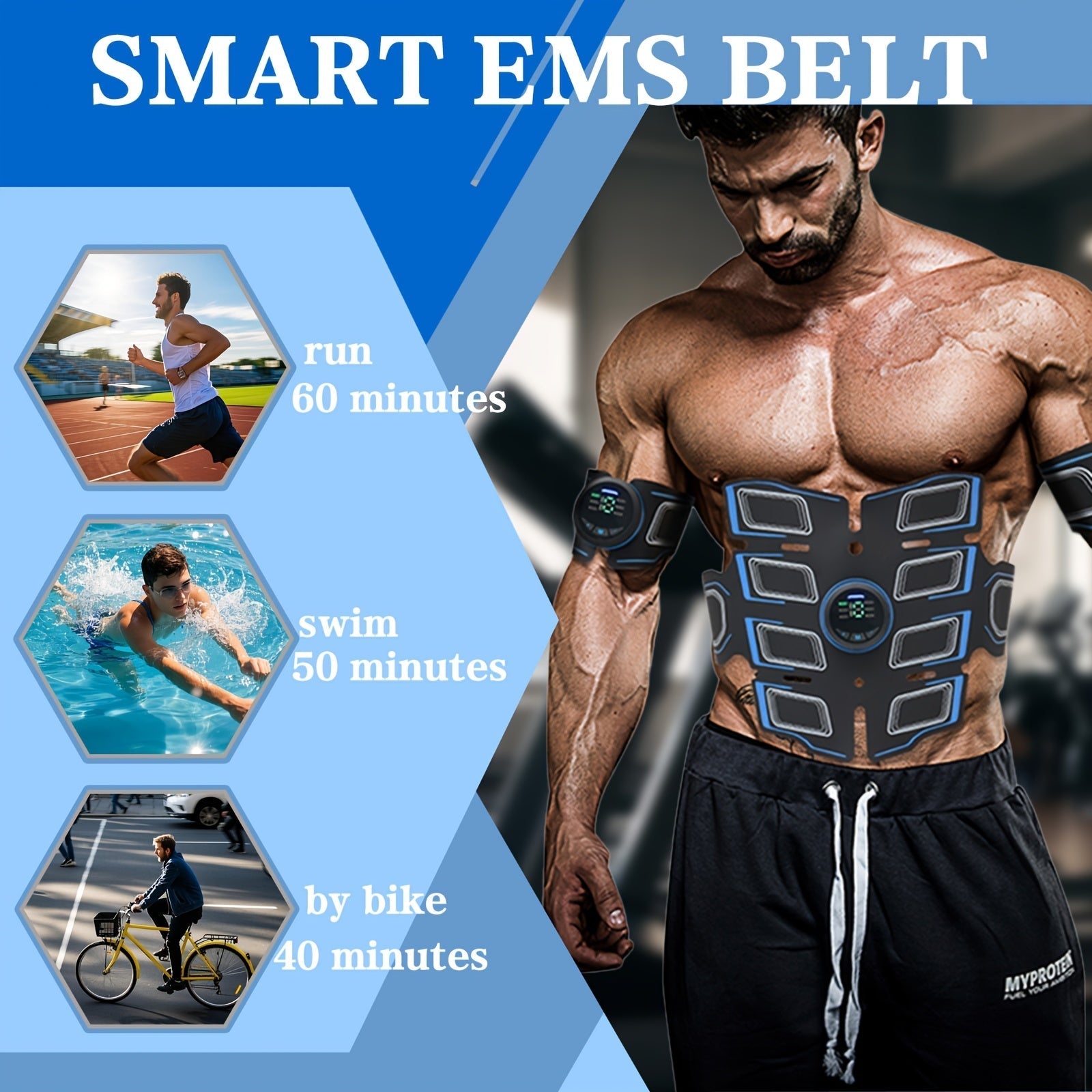 Muscle Stimulator EMS Trainer (6 Modes)-4