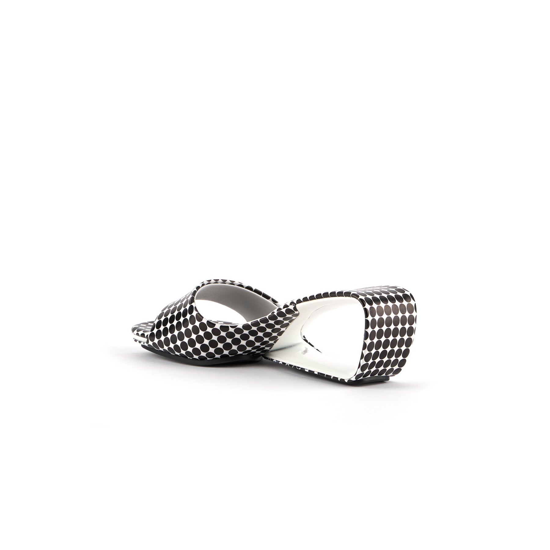 Hollow Low Heel Slip-On Mules-3