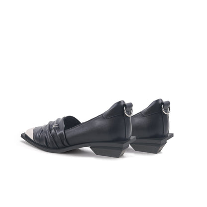 Textured Kitten Heels-4