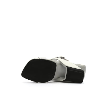 Timeless Ankle Strap Square Toe Sandals-4