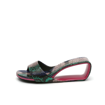 Vibrant Summer Slip On Sandals-6